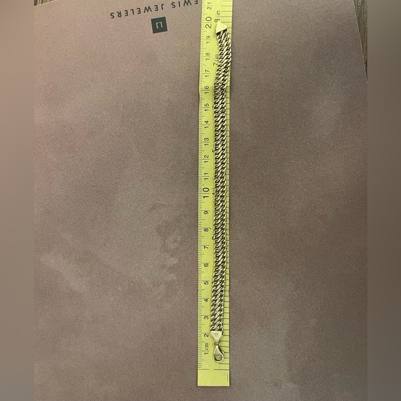 Beautiful 18k Yellow Gold Milor Double S Link
Chain Bracelet 7.25" - Picture 16 of 16